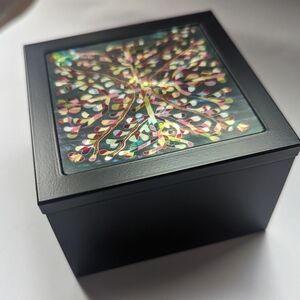 K-Heritage Mother of Pearl Trinket Box - Tree of Life